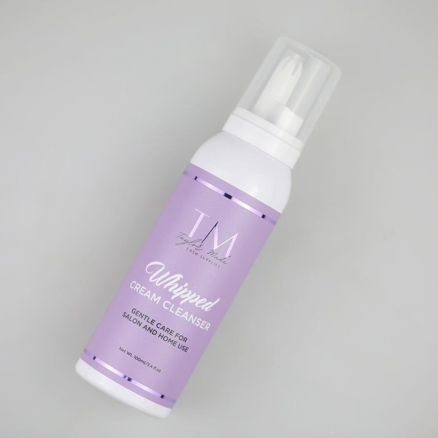 Whipped cream cleanser