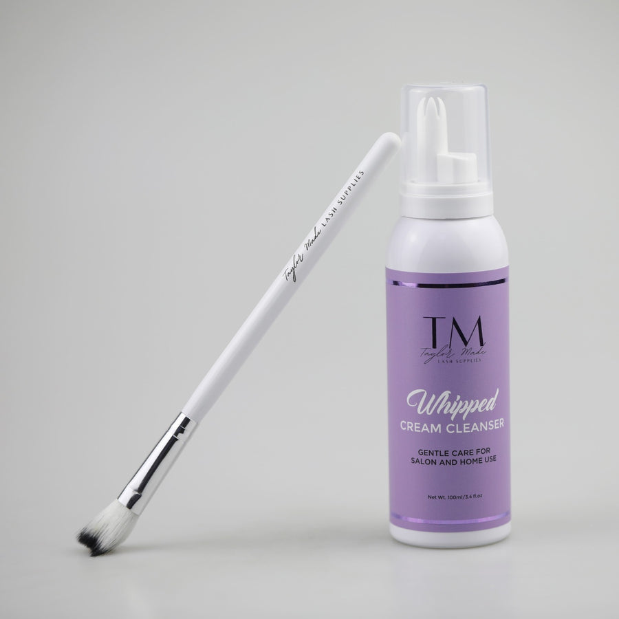Whipped cream cleanser